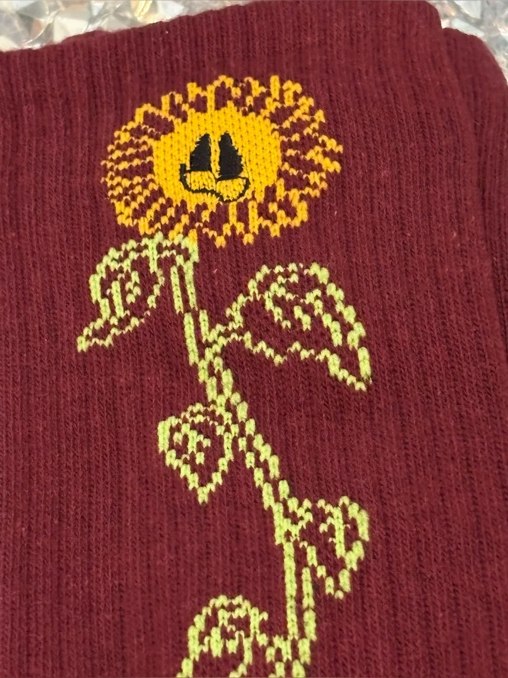 Vans Sunflower Floral Crew Socks NWT Men’s 6.5–9 Women’s 8–10.5